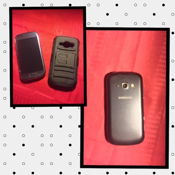 Samsung Virgin Mobile Prevail 2 w/ Lifeproof Case - Picture 2 of 3